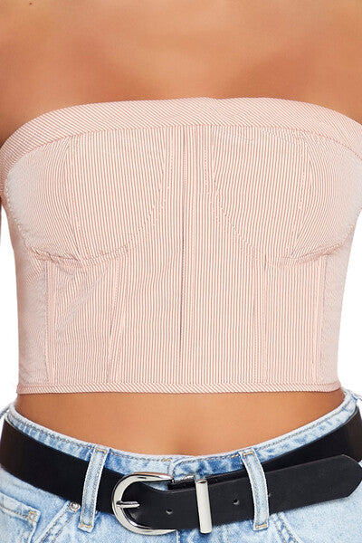 Striped Tube Crop Top | Forever 21 Womens