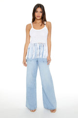 Crochet Sweater-Knit Fringe Cami | Forever 21 Womens