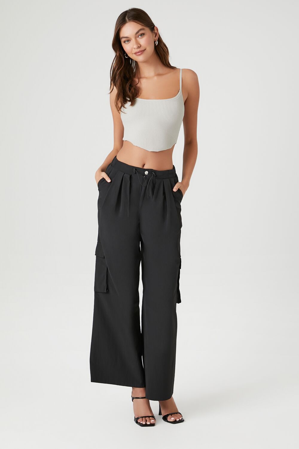 Sweater-Knit Cropped Cami | Forever 21 Womens