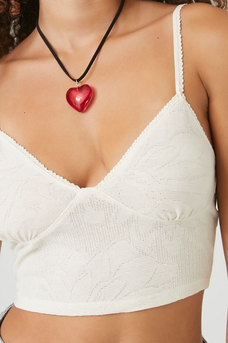 Cropped Rib-Knit Cami | Forever 21 Womens