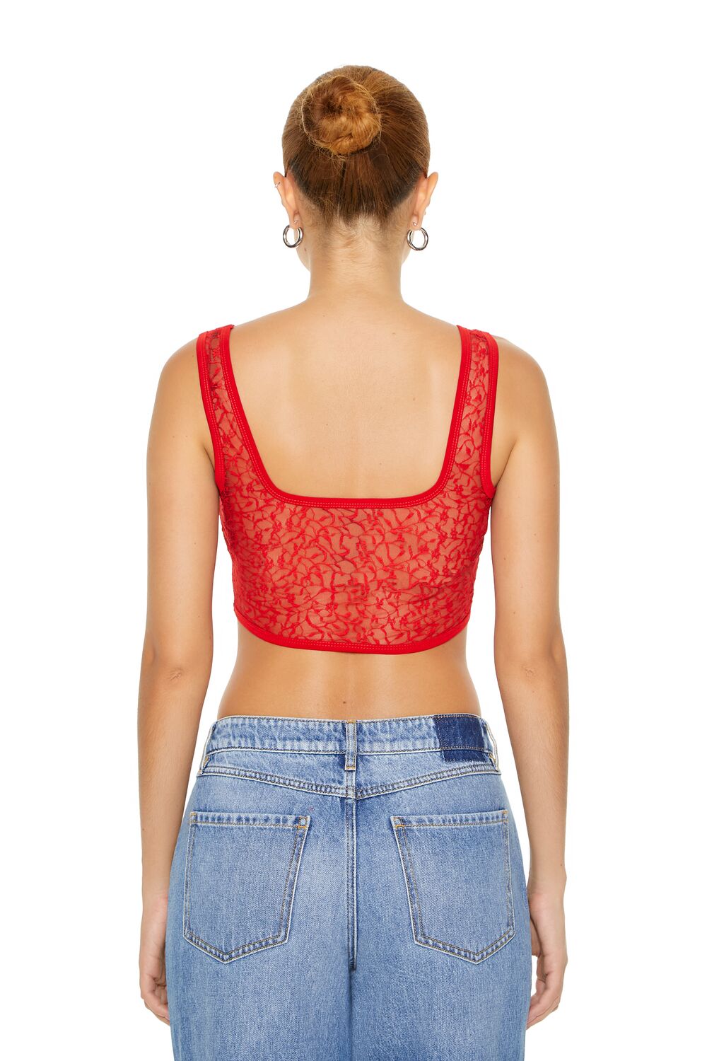 Lace Corset Crop Top | Forever 21 Womens