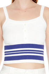 Striped Sweater-Knit Tank Top | Forever 21 Womens