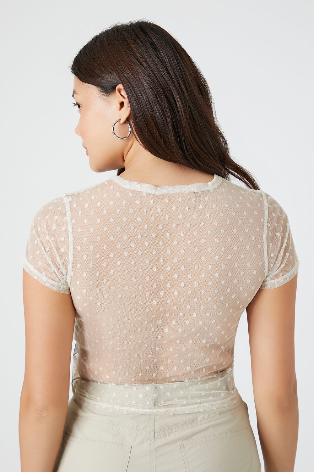 Mesh Graphic Baby Tee | Forever 21 Womens