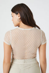 Mesh Graphic Baby Tee | Forever 21 Womens