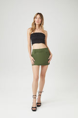 Smocked Cropped Tube Top | Forever 21 Womens