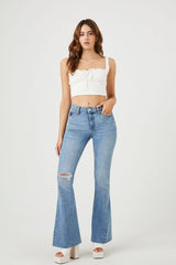 Shirred Crop Top | Forever 21 Womens