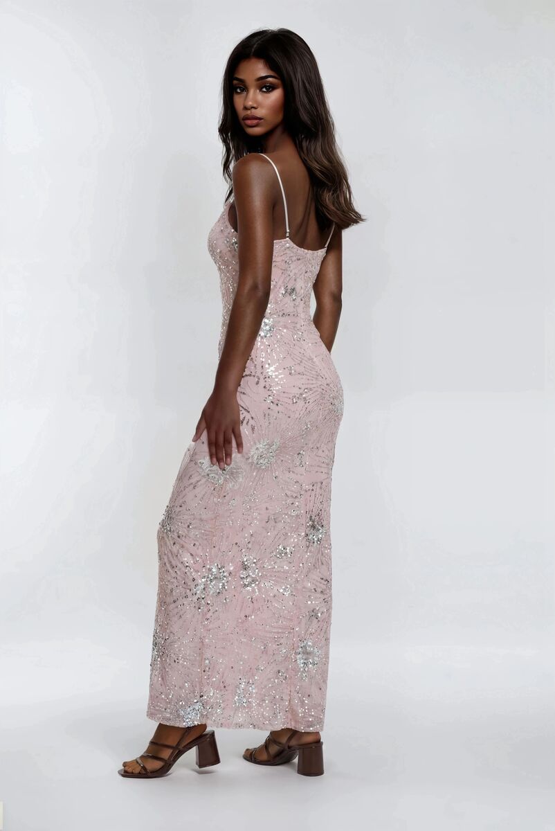 Sequined Beaded Maxi Dress | Forever 21 Womens