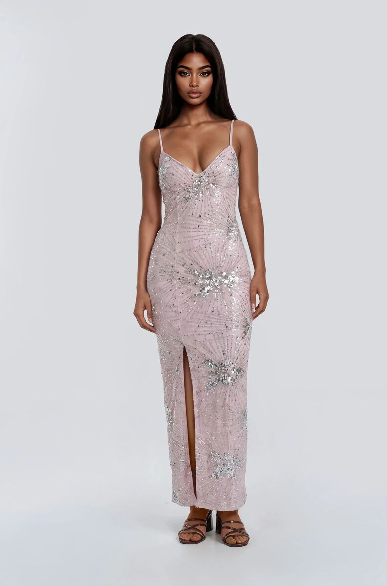 Sequined Beaded Maxi Dress | Forever 21 Womens