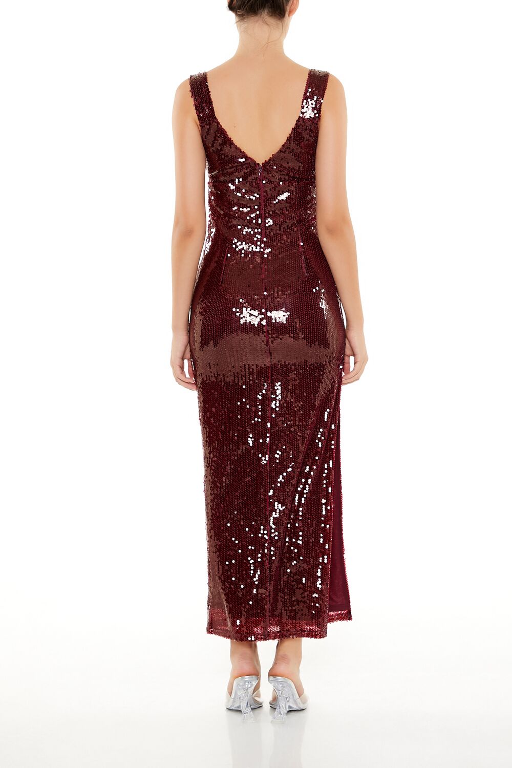 Sequin Cutout Maxi Dress | Forever 21 Womens