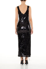 Sequin Cutout Maxi Dress | Forever 21 Womens