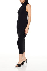 Ribbed Knit Mock Neck Midi Dress | Forever 21 Womens
