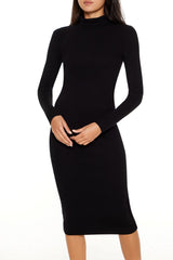 Faux Gem Midi Sweater Dress | Forever 21 Womens