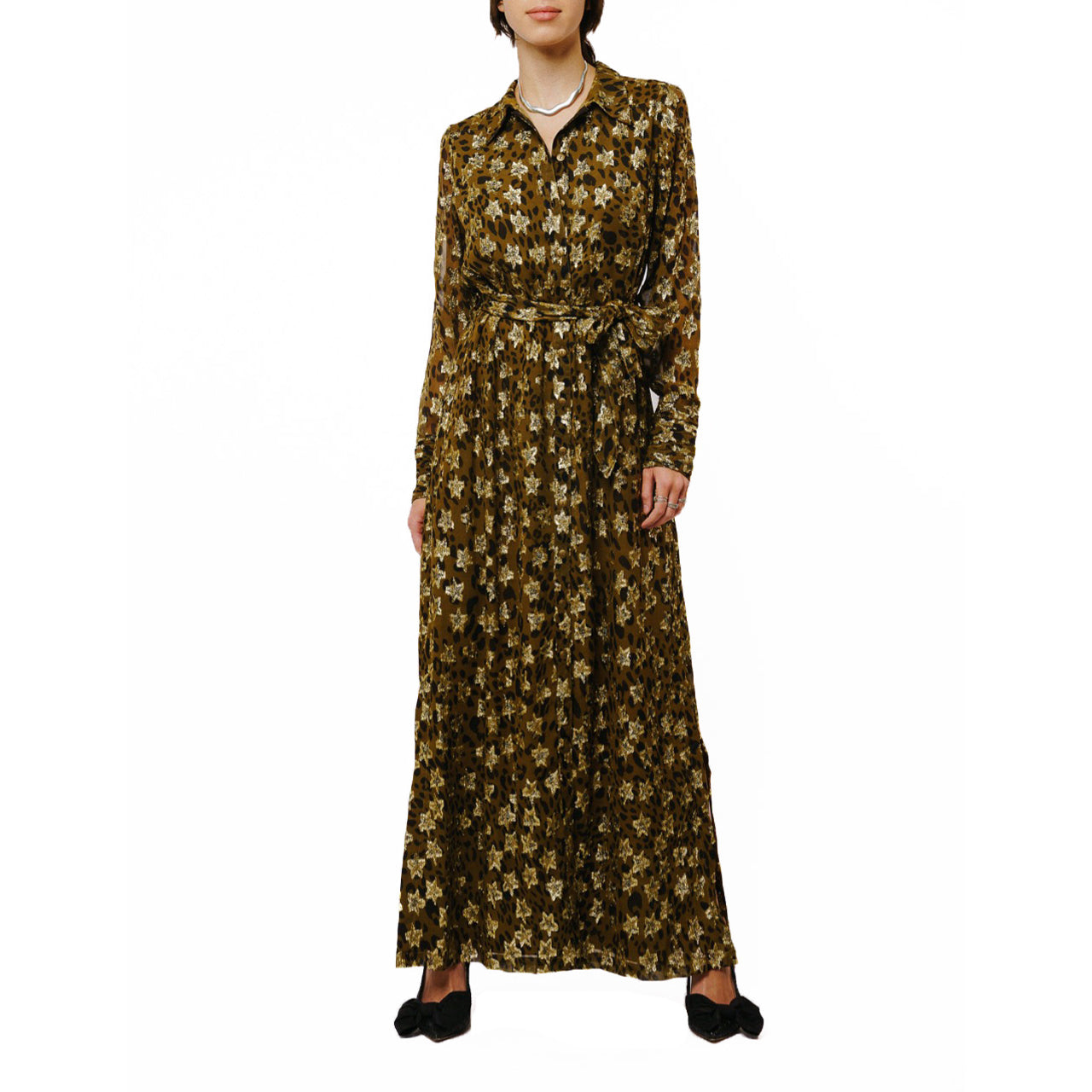 Jynai Maxi Shirt Dress | Forever 21 Womens