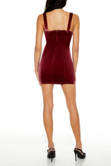Velvet Bodycon Mini Dress | Forever 21 Womens
