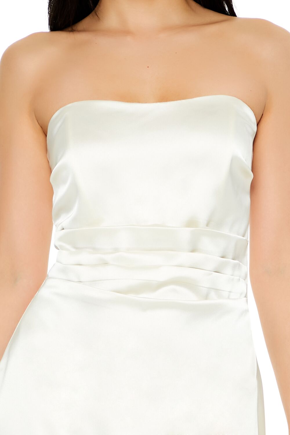 Satin Tube Handkerchief Mini Dress | Forever 21 Womens