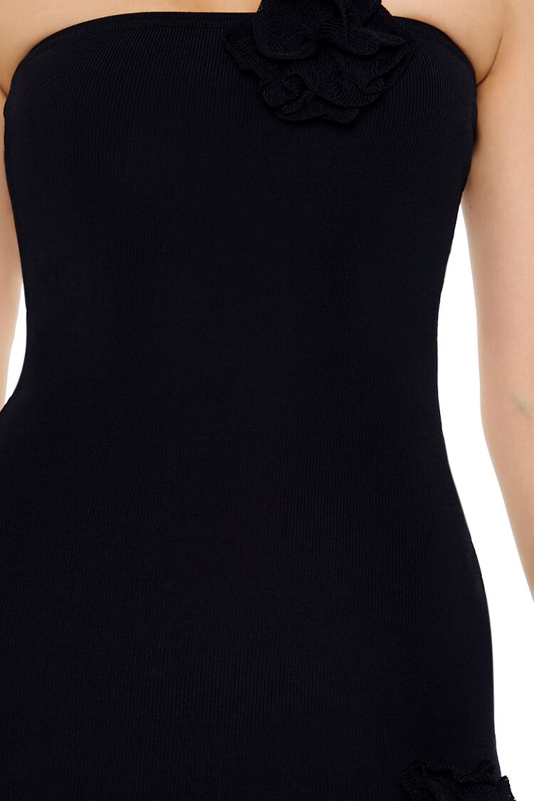 Rosette Tube Mini Sweater Dress | Forever 21 Womens