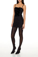 Eyelash Lace Bow Mini Dress | Forever 21 Womens