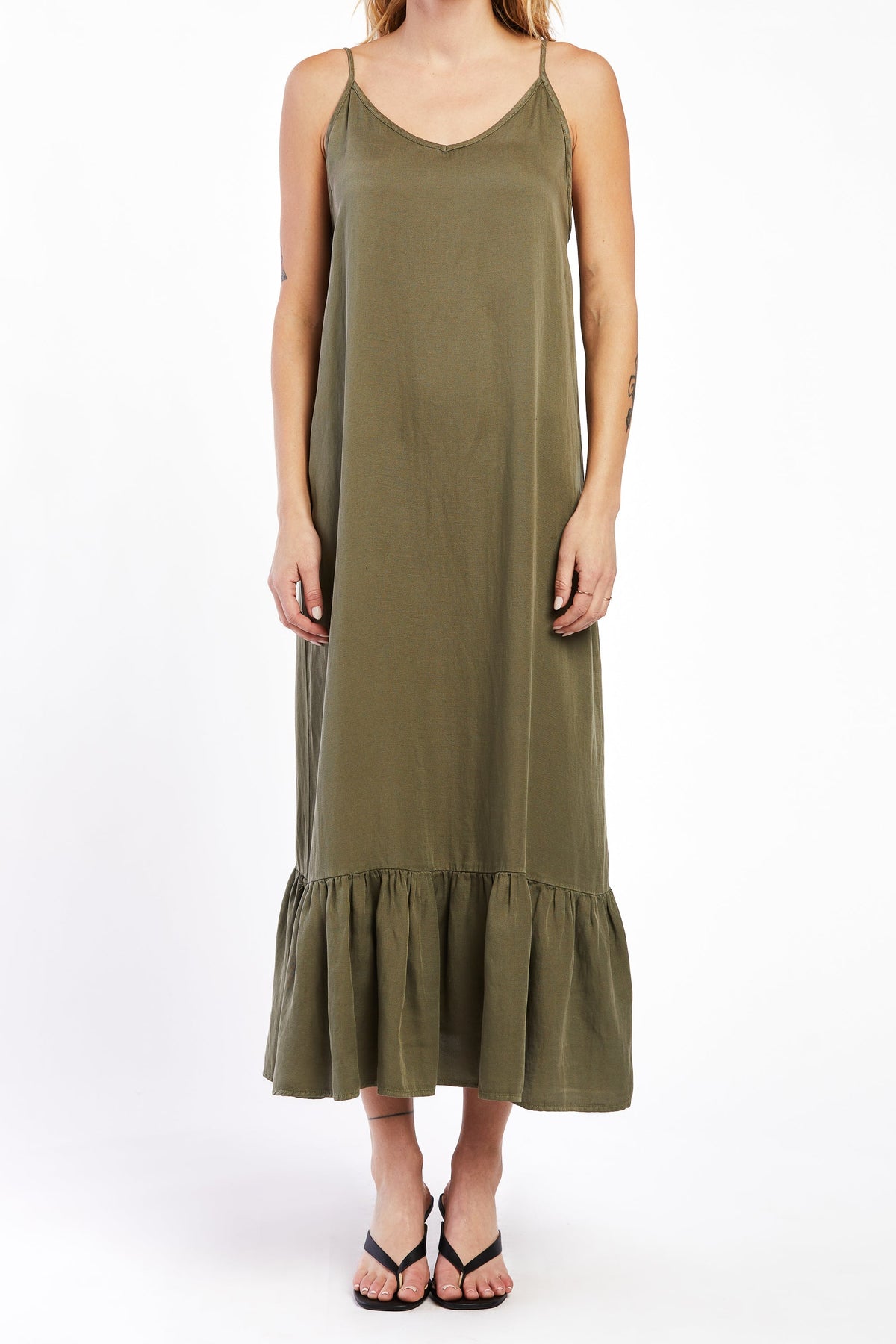 Adele Adjustable Strap Long Tank Dress | Forever 21 Womens