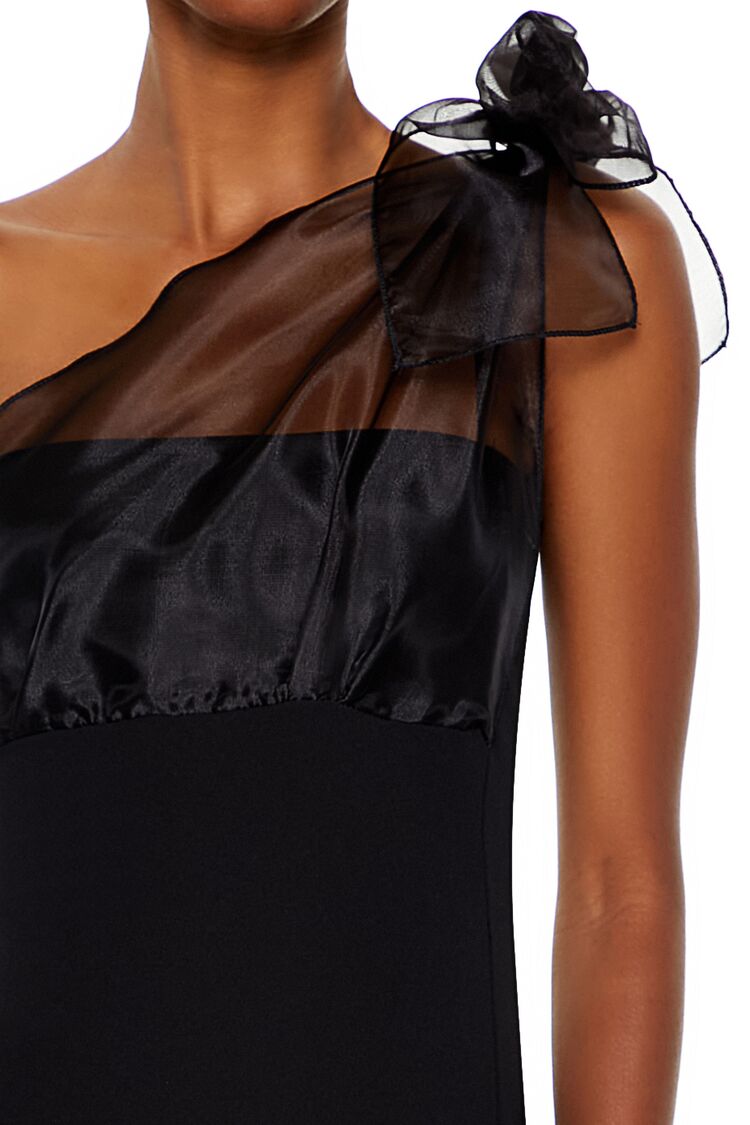 One-Shoulder Bow Mini Tube Dress | Forever 21 Womens