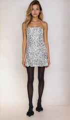 Sequin Sweetheart Mini Dress | Forever 21 Womens