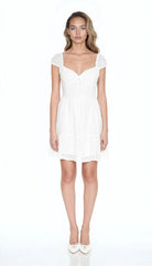 Eyelet Bustier Flounce Mini Dress | Forever 21 Womens