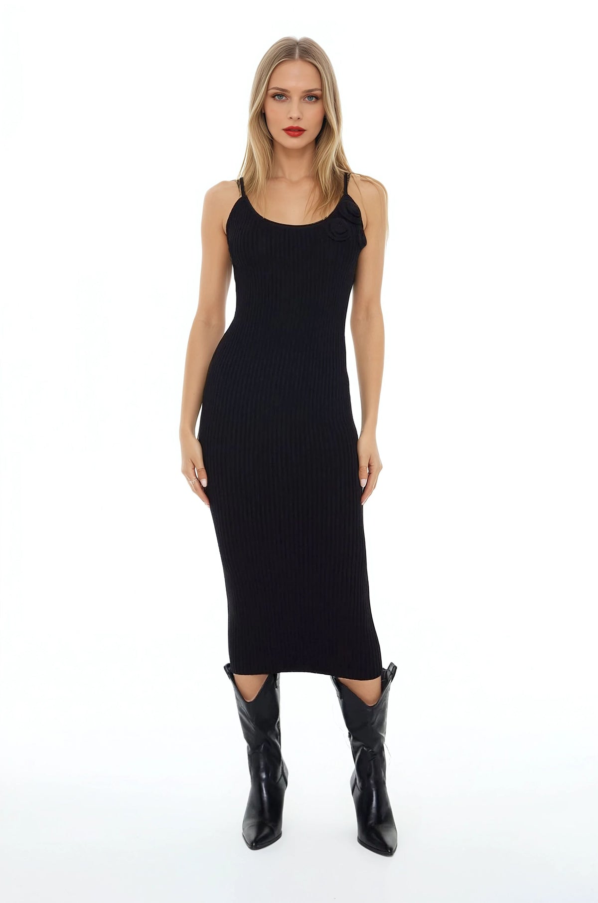 Crochet Rosette Cami Midi Dress | Forever 21 Womens