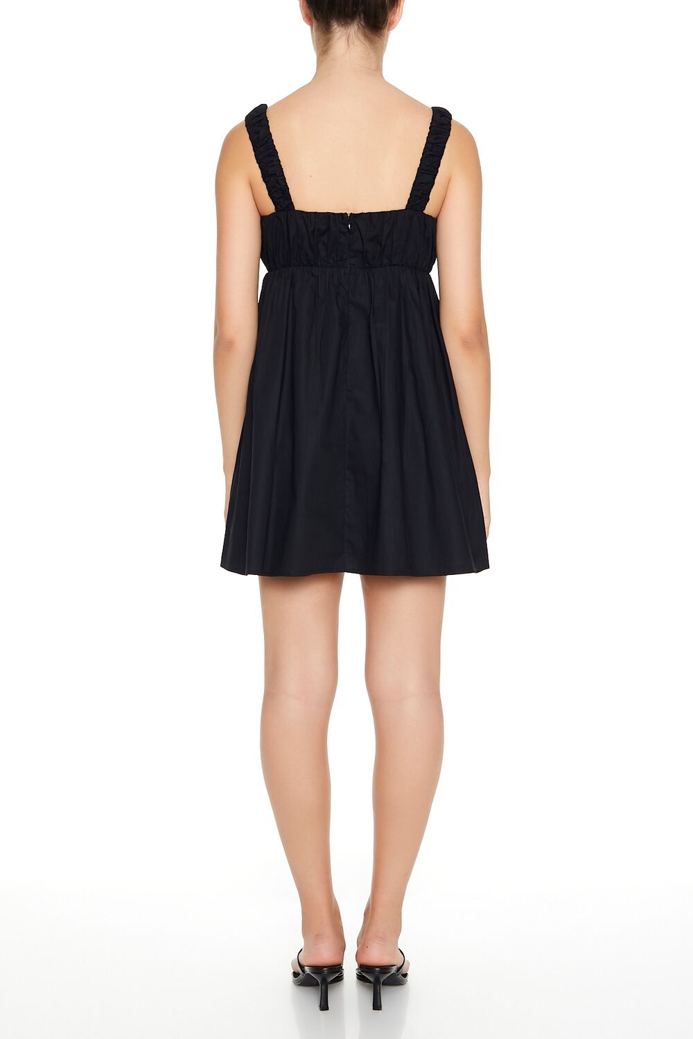 Poplin Babydoll Mini Dress | Forever 21 Womens