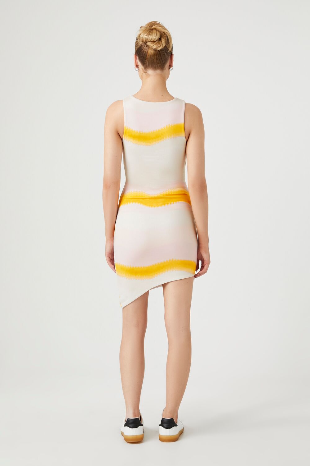 Tie-Dye Striped Mini Dress | Forever 21 Womens