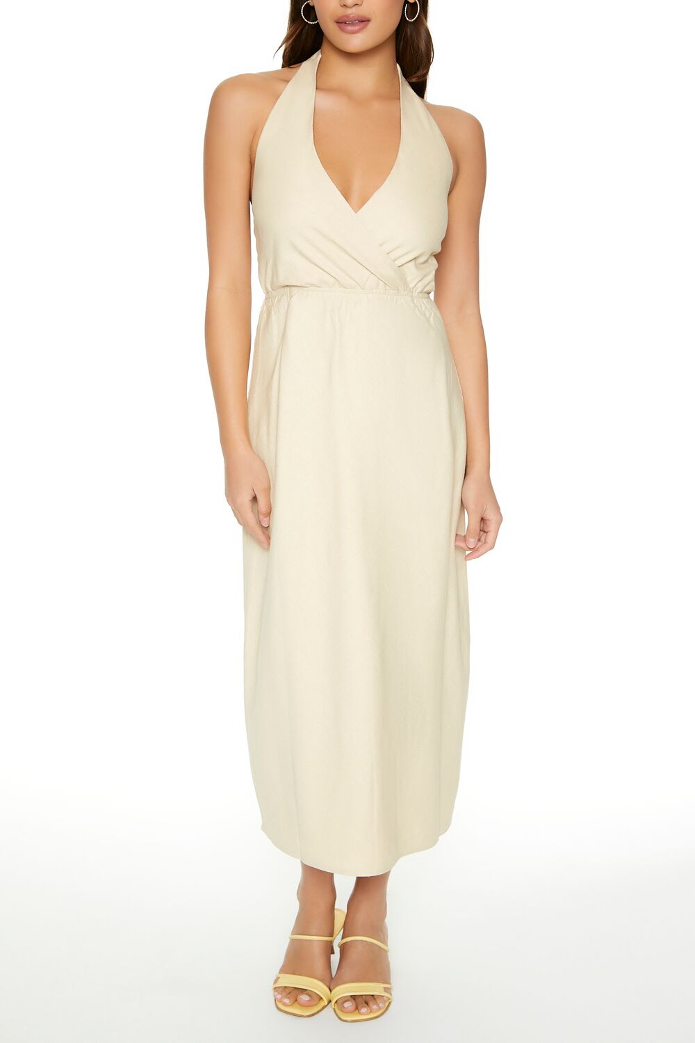 Surplice Halter Maxi Dress | Forever 21 Womens