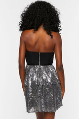 Sequin Sweetheart Mini Dress | Forever 21 Womens