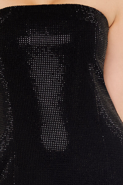 Rhinestone Tube Mini Dress | Forever 21 Womens