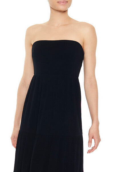 Strapless Tie-Back Maxi Dress | Forever 21 Womens