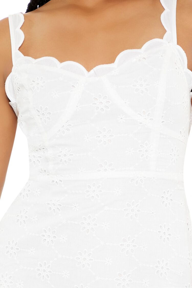 Layered Floral Eyelet Mini Dress | Forever 21 Womens