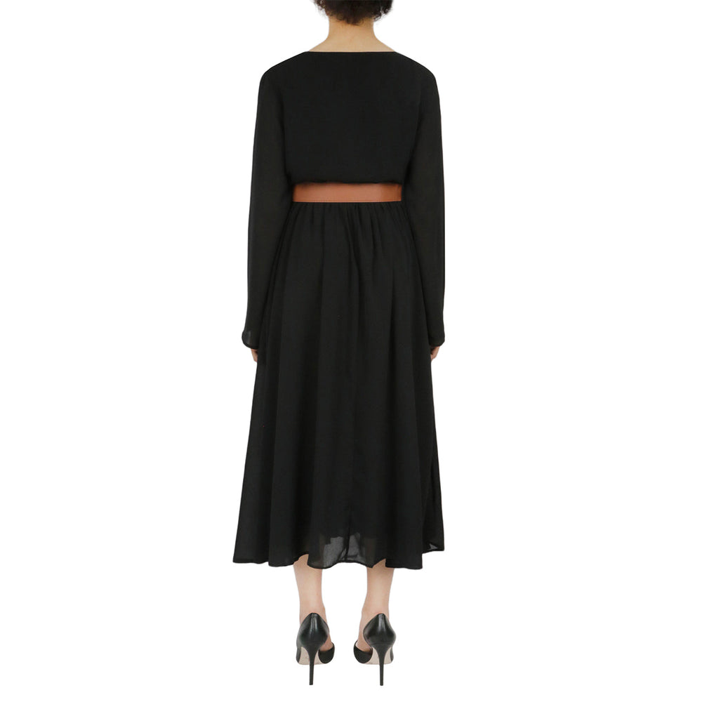 Belted Long Sleeve Dress | Forever 21 Womens