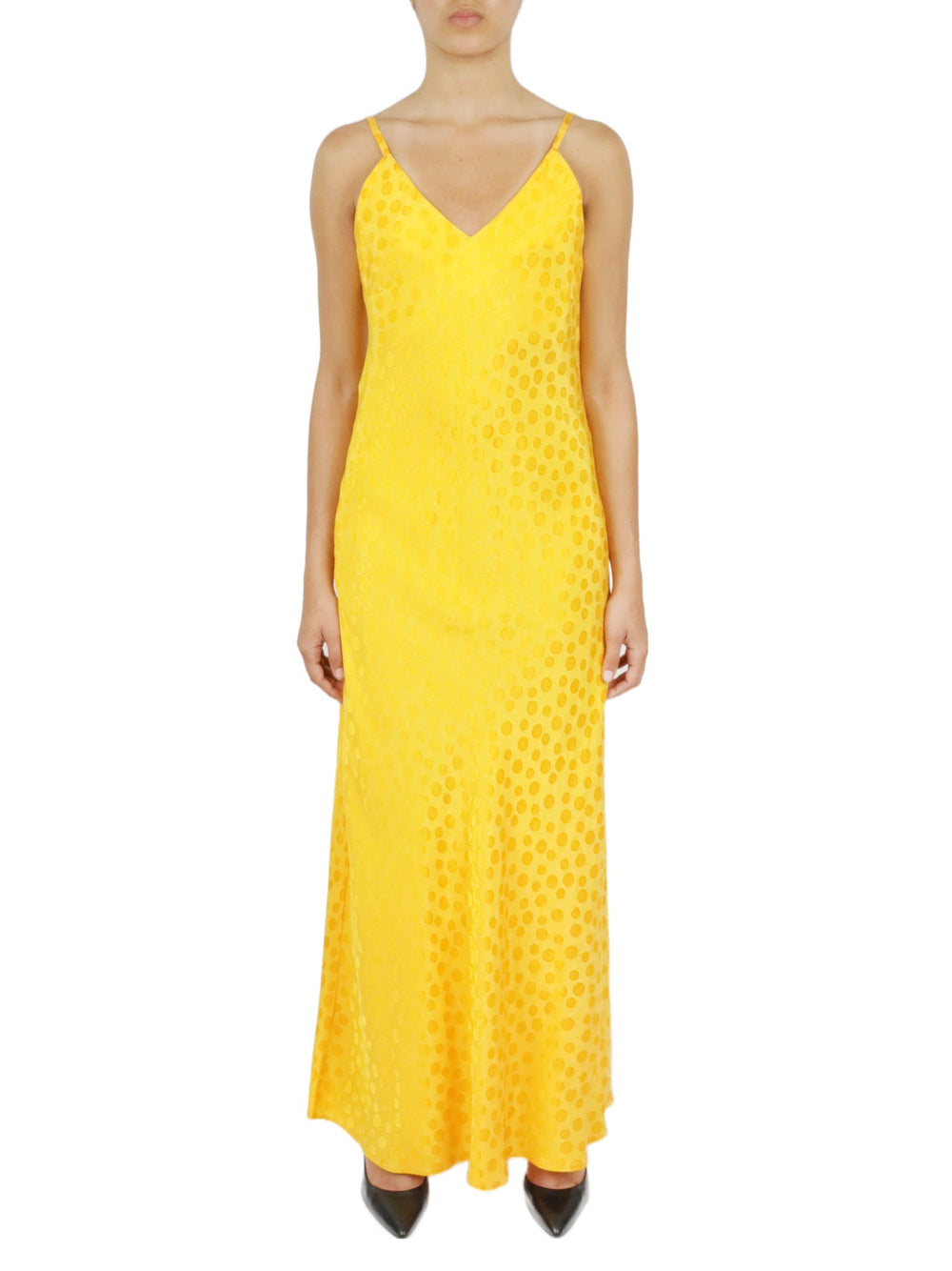Tonal Patterned Charmeuse Dress | Forever 21 Womens