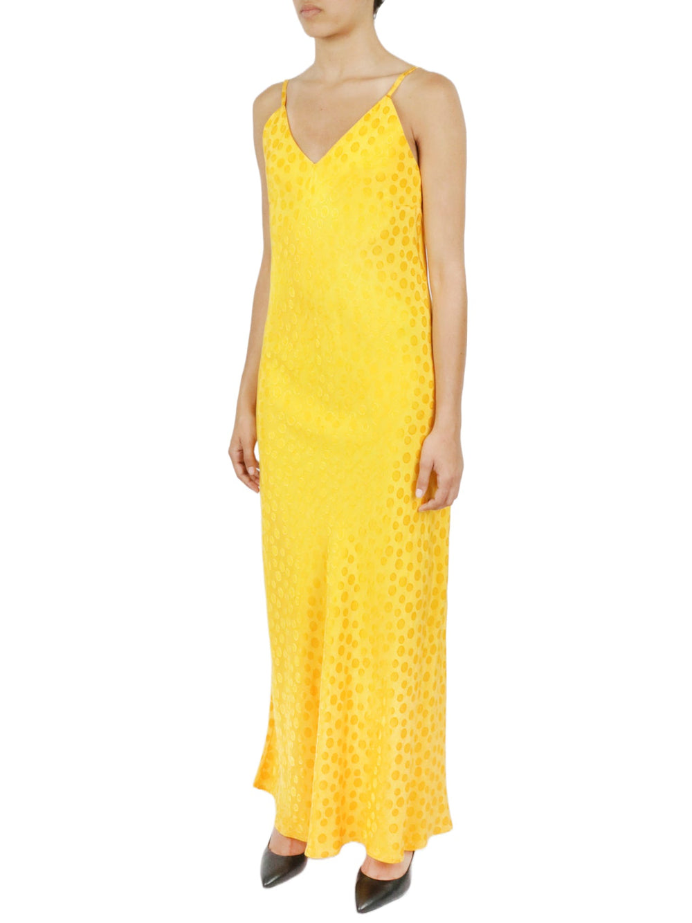 Tonal Patterned Charmeuse Dress | Forever 21 Womens