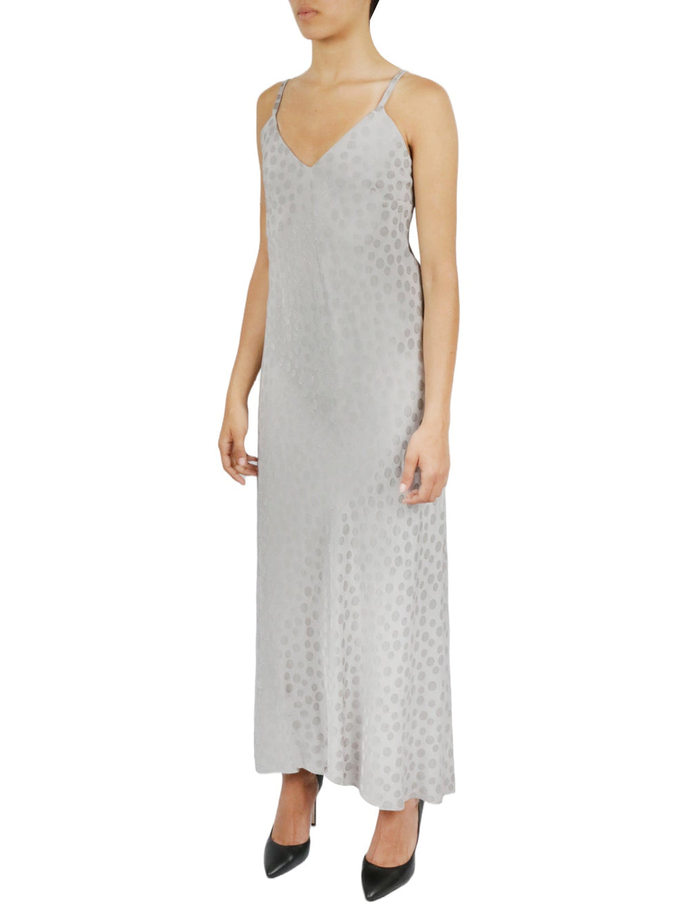 Tonal Patterned Charmeuse Dress | Forever 21 Womens