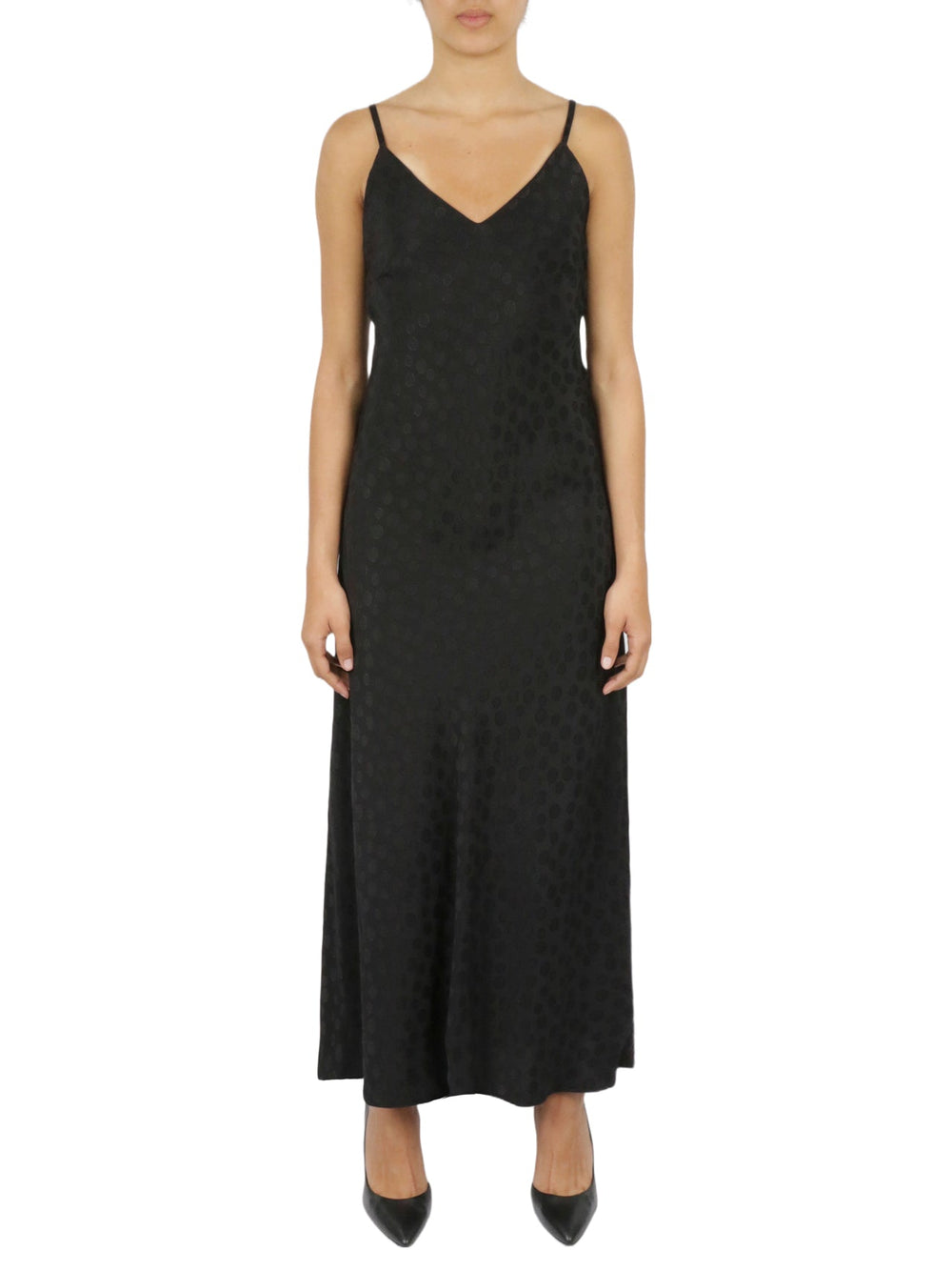 Tonal Patterned Charmeuse Dress | Forever 21 Womens
