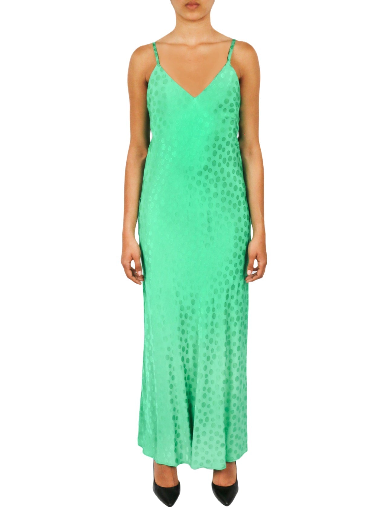 Tonal Patterned Charmeuse Dress | Forever 21 Womens