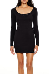 Ribbon Bodycon Mini Dress | Forever 21 Womens