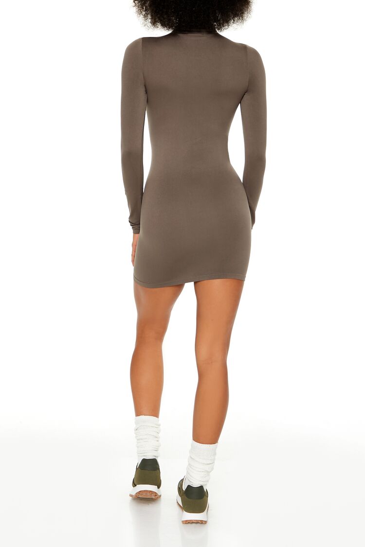 Mock Neck Bodycon Mini Dress | Forever 21 Womens