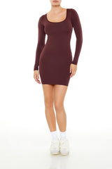 Seamless Scoop-Neck Mini Dress | Forever 21 Womens