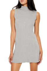 Mock Neck Mini Sweater Dress | Forever 21 Womens