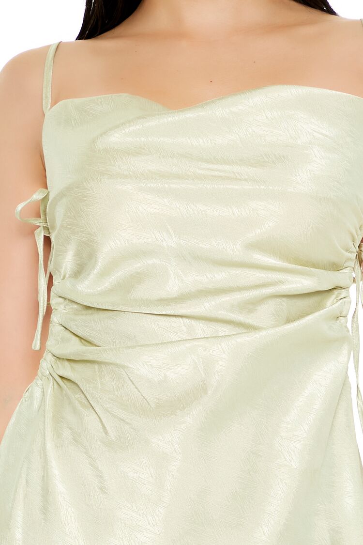 Satin Cutout Cami Slip Dress | Forever 21 Womens
