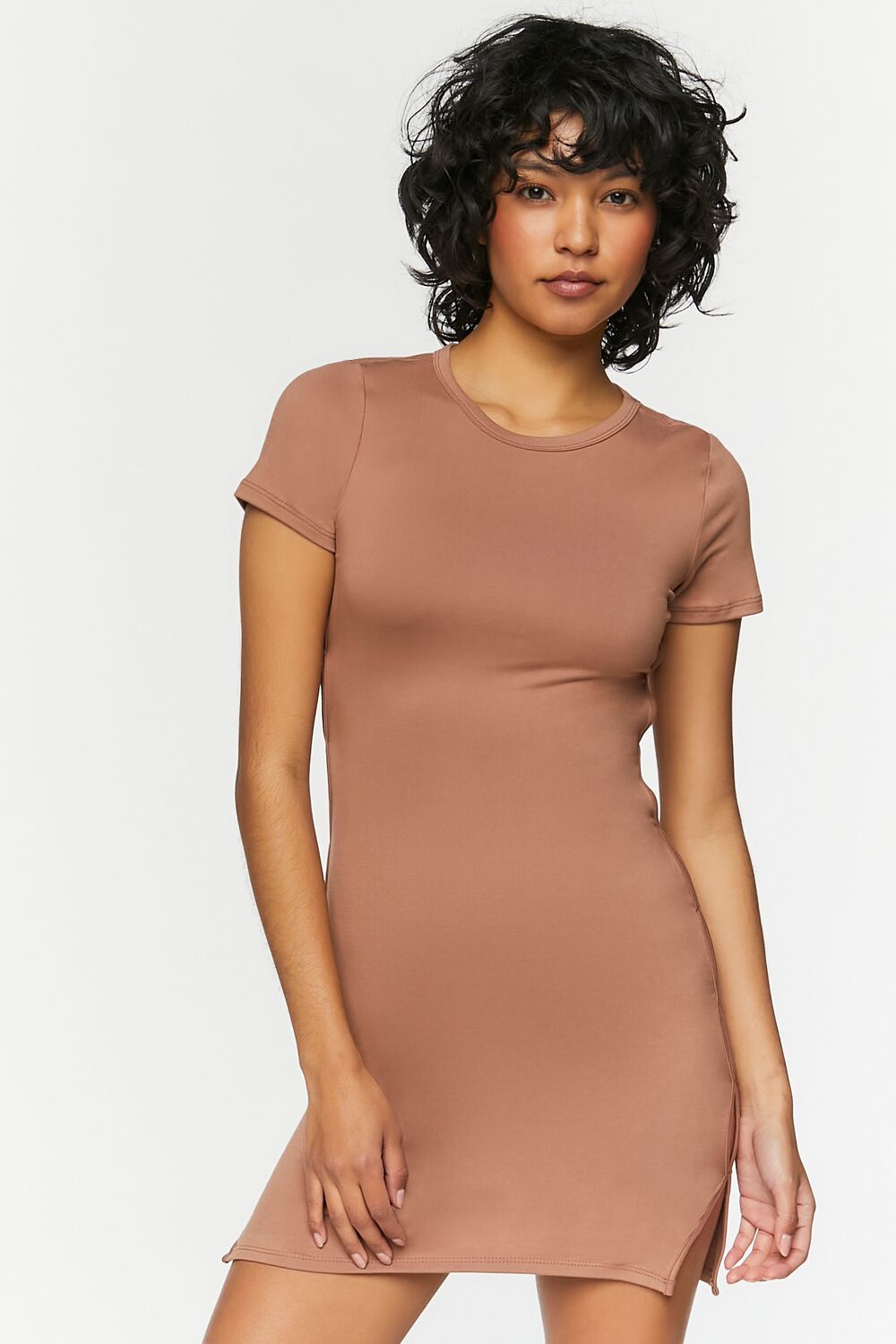 Short-Sleeve Cutout Mini Dress | Forever 21 Womens