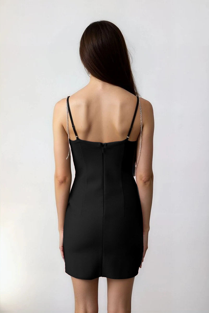 Rhinestone Bow Sweetheart Bodycon Mini Dress | Forever 21 Womens