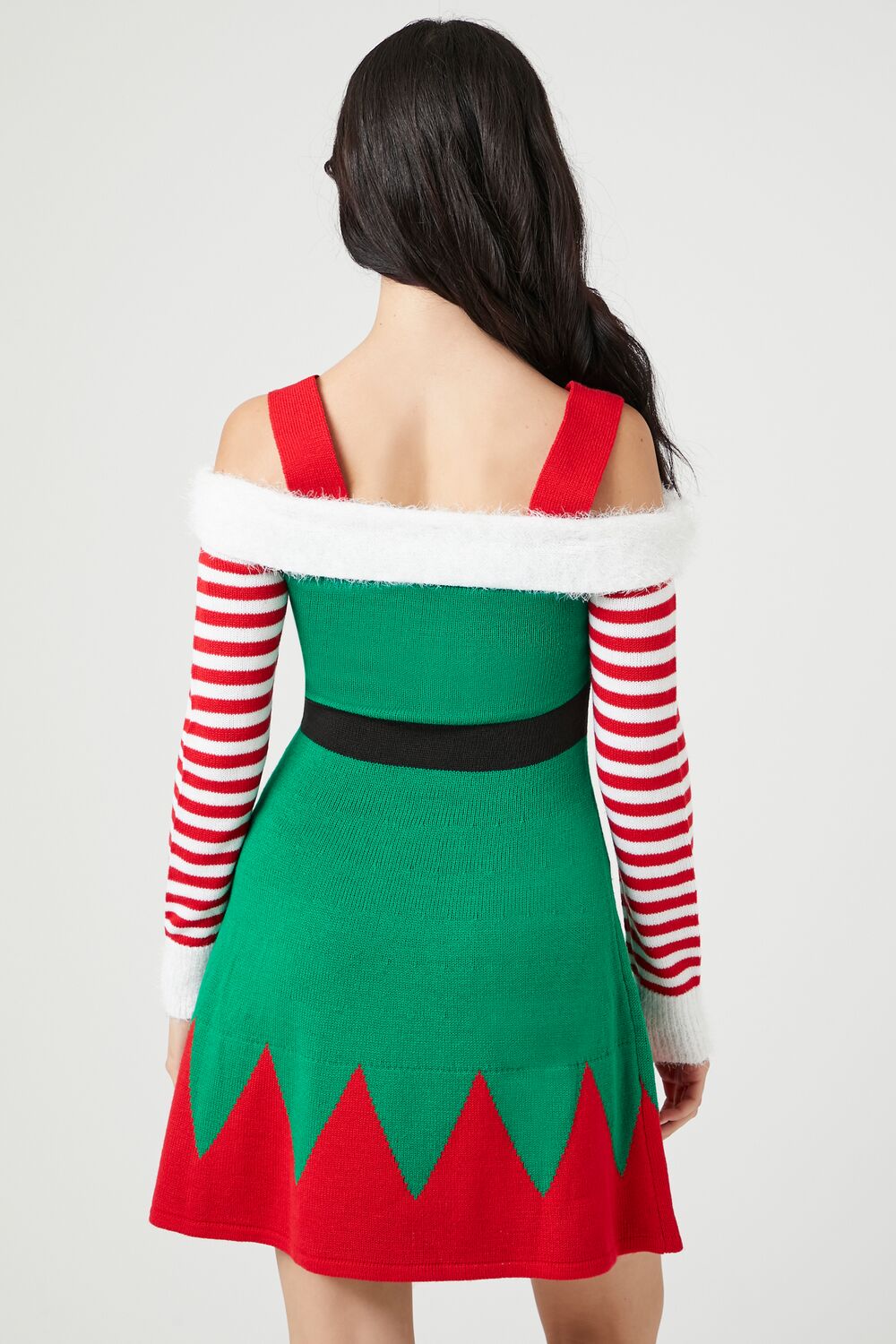 Peppermint Elf Mini Dress | Forever 21 Womens