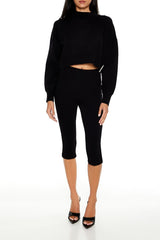 Faux Pearl-Trim Cropped Sweater | Forever 21 Womens