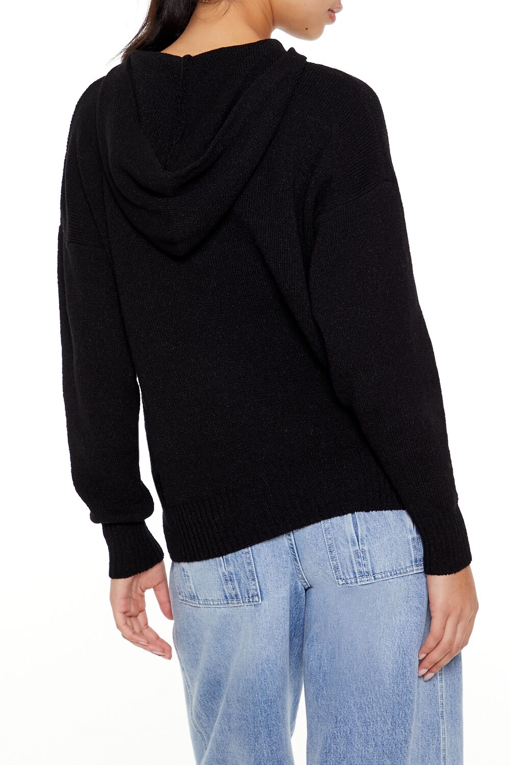 Hooded Drop-Sleeve Sweater | Forever 21 Womens