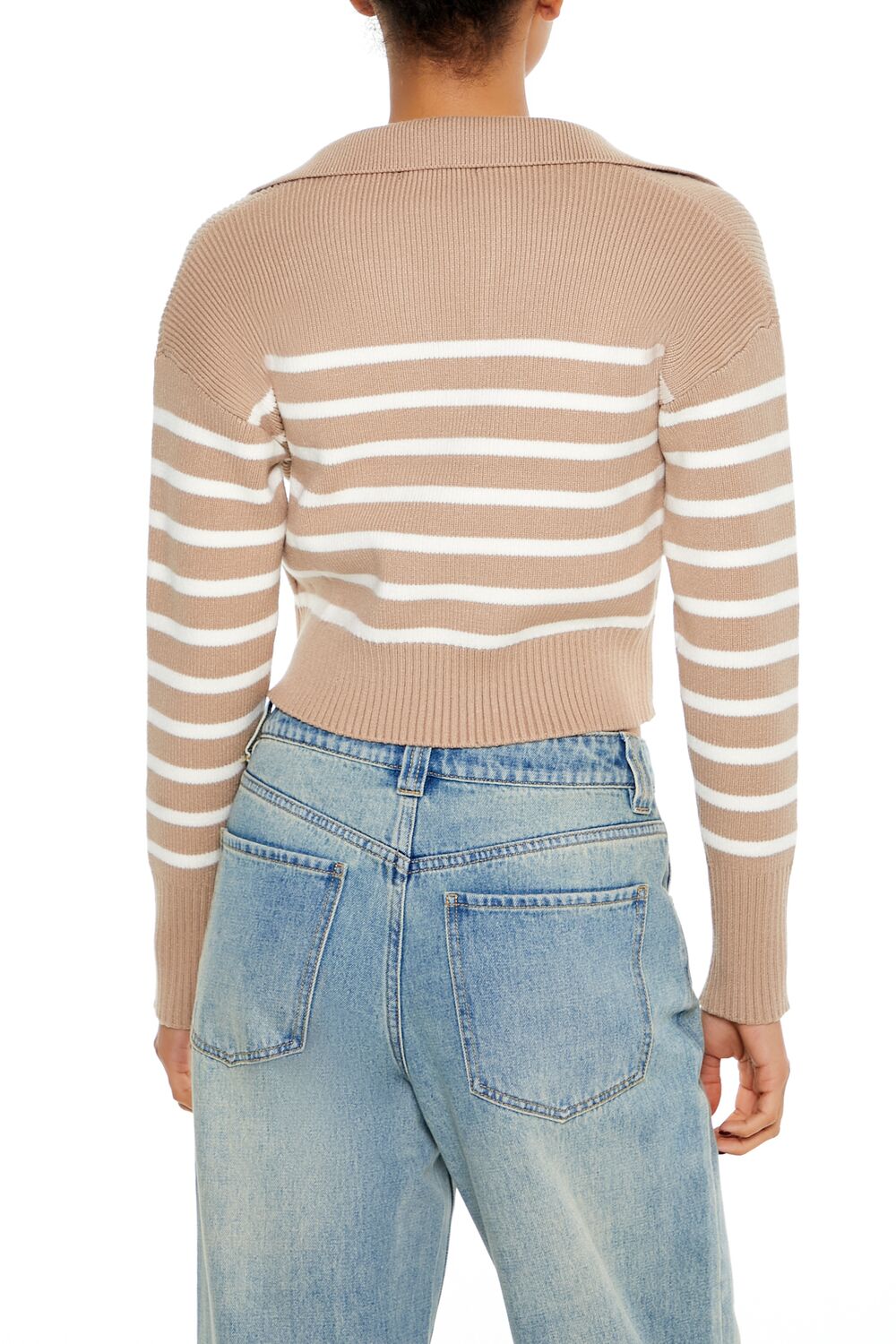 Striped Cropped Sweater | Forever 21 Womens